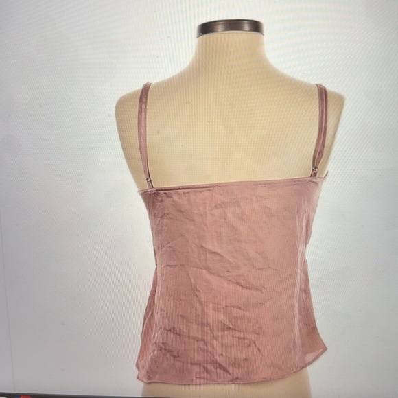 Twist front rose gold blouse - Picture 2 of 2